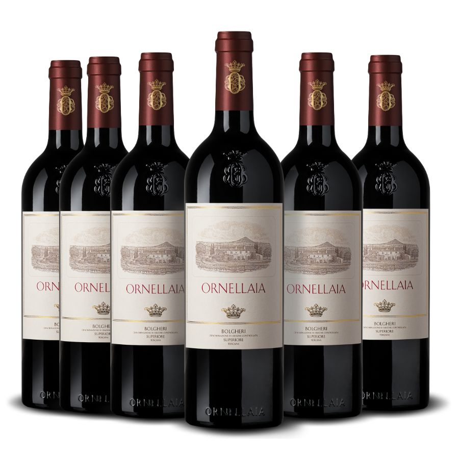 ORNELLAIA - ORNELLAIA (WOODEN CASE x 6 BOTTLES)– FERRARI SINGAPORE